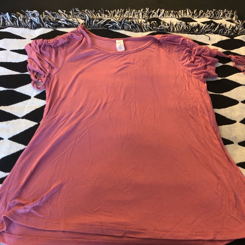 Pink blouse